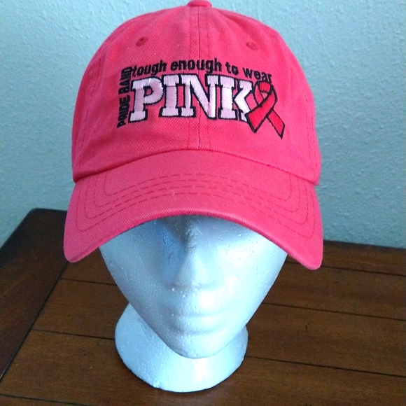 Ladies Pink Pride Band Ballcap - Picture 1 of 6